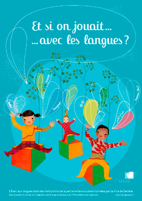 olga-olga illustrations affiche langues
