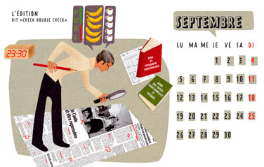 olga-olga illustrations calendrier 2 courrier septembre